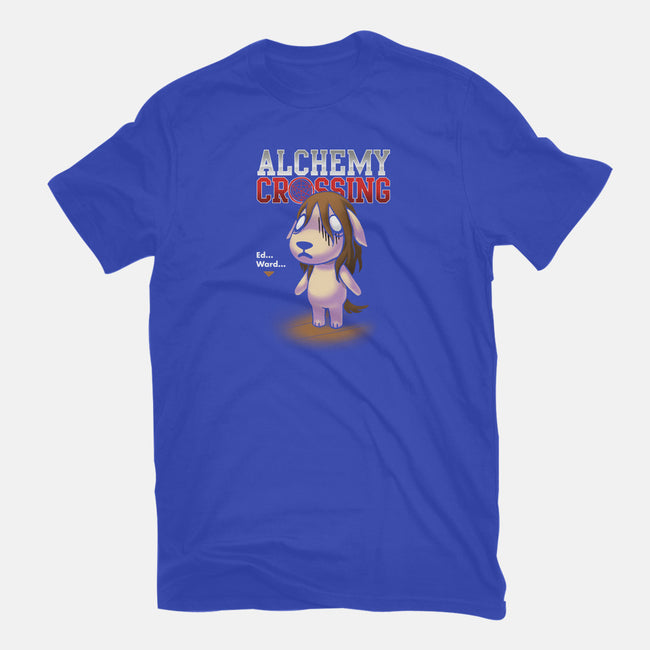 Alchemy Crossing-womens basic tee-BlancaVidal