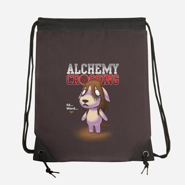 Alchemy Crossing-none drawstring bag-BlancaVidal