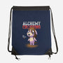 Alchemy Crossing-none drawstring bag-BlancaVidal