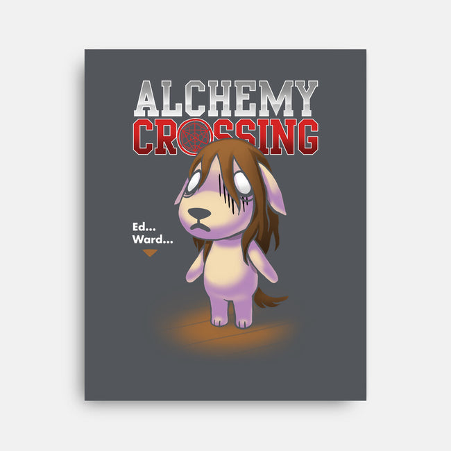 Alchemy Crossing-none stretched canvas-BlancaVidal