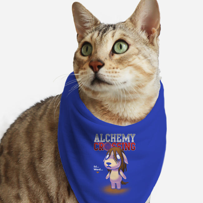 Alchemy Crossing-cat bandana pet collar-BlancaVidal