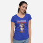 Alchemy Crossing-womens v-neck tee-BlancaVidal