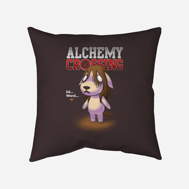Alchemy Crossing-none removable cover w insert throw pillow-BlancaVidal