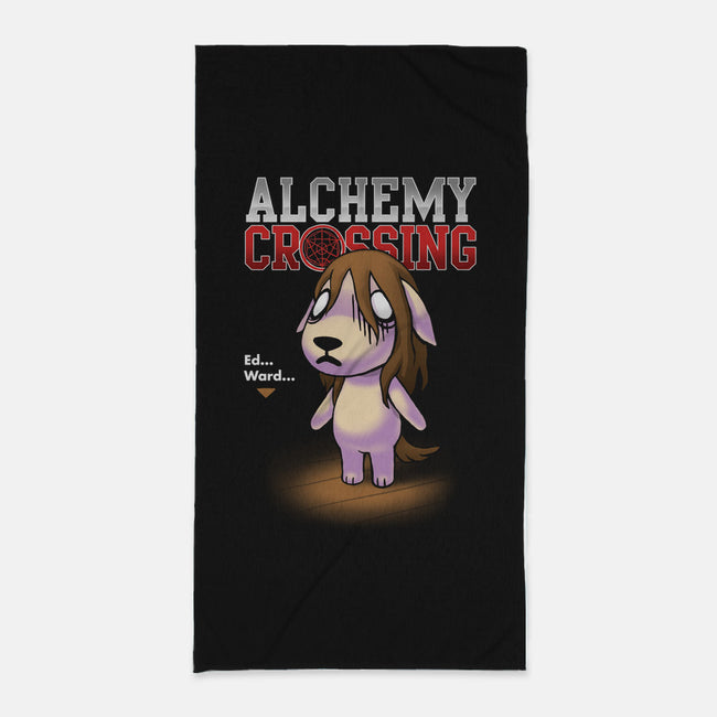 Alchemy Crossing-none beach towel-BlancaVidal