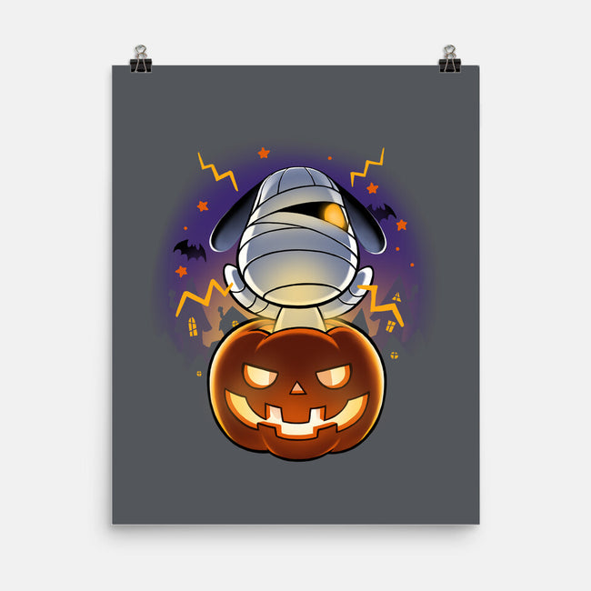 Halloween Island-none matte poster-BlancaVidal