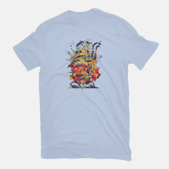 Abstract Castle-unisex basic tee-victorsbeard