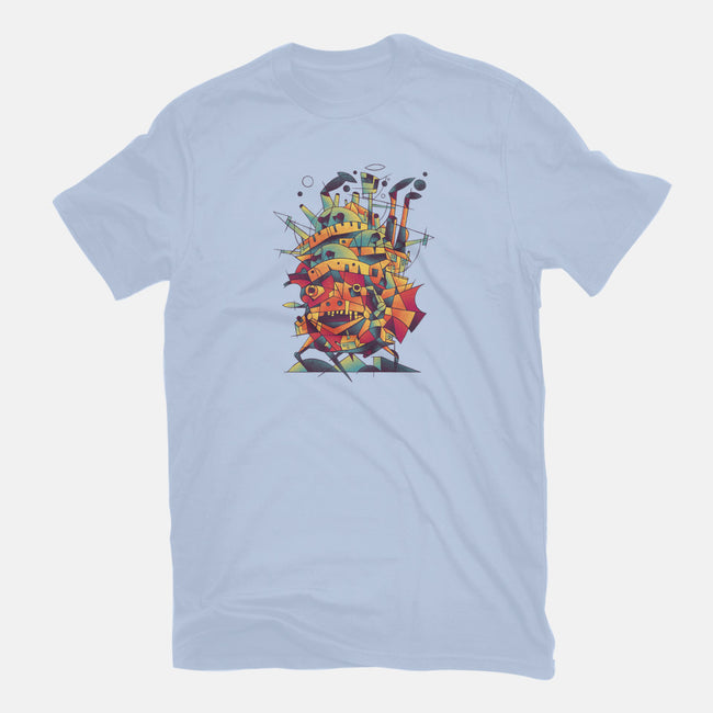Abstract Castle-womens fitted tee-victorsbeard