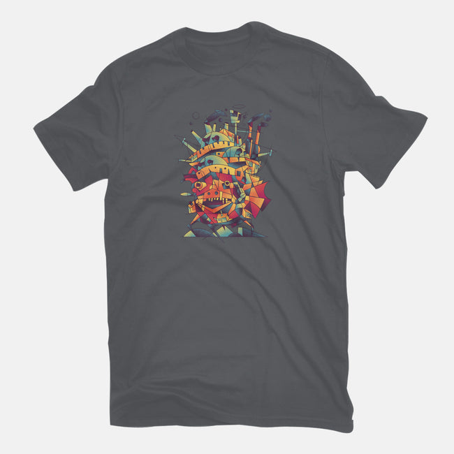 Abstract Castle-youth basic tee-victorsbeard