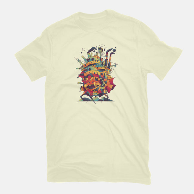 Abstract Castle-womens fitted tee-victorsbeard