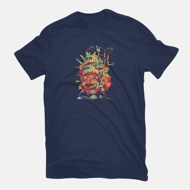 Abstract Castle-womens basic tee-victorsbeard