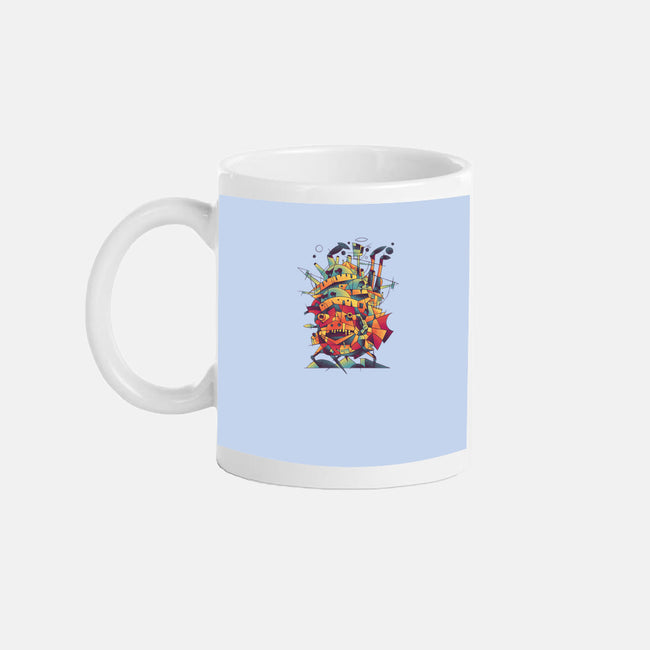 Abstract Castle-none glossy mug-victorsbeard