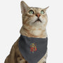 Abstract Castle-cat adjustable pet collar-victorsbeard
