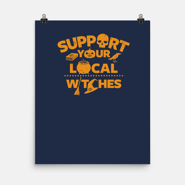 Support Your Local Witches-none matte poster-Boggs Nicolas