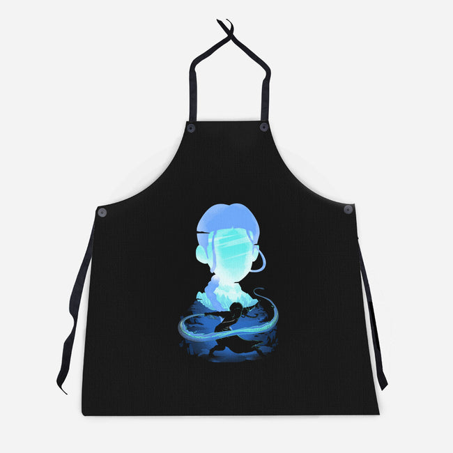 Water And Ice-unisex kitchen apron-Donnie