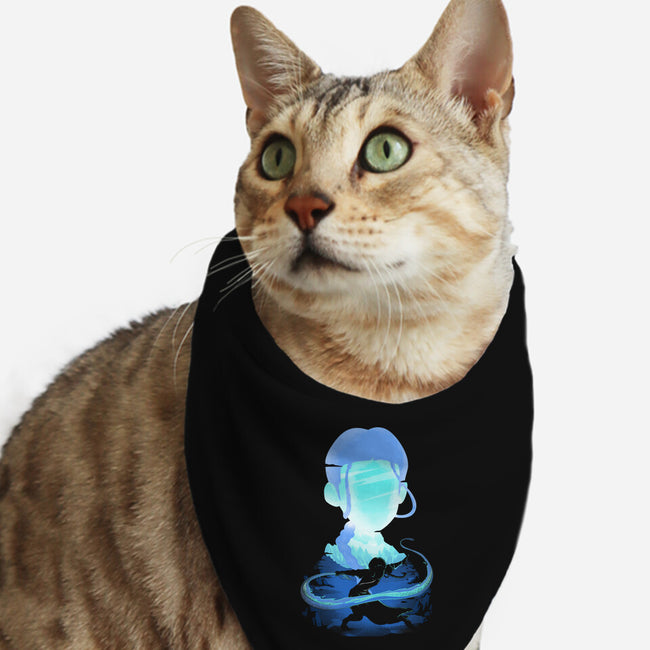 Water And Ice-cat bandana pet collar-Donnie