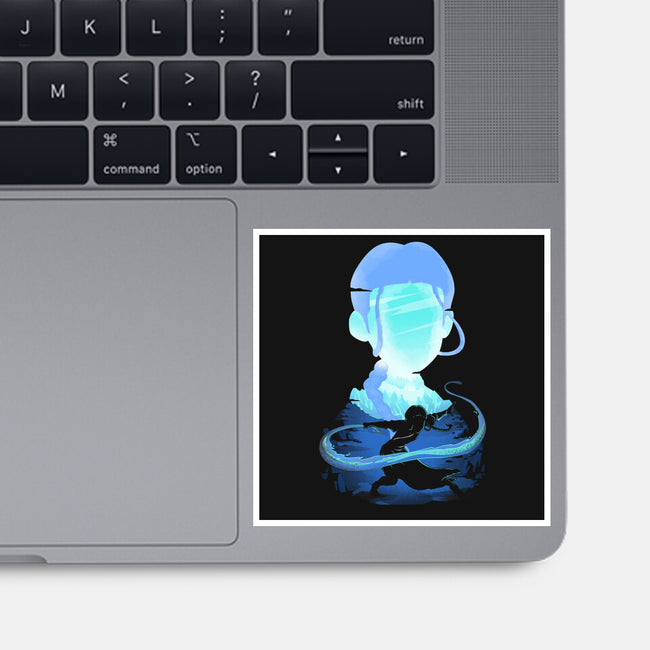 Water And Ice-none glossy sticker-Donnie