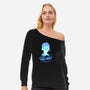 Water And Ice-womens off shoulder sweatshirt-Donnie