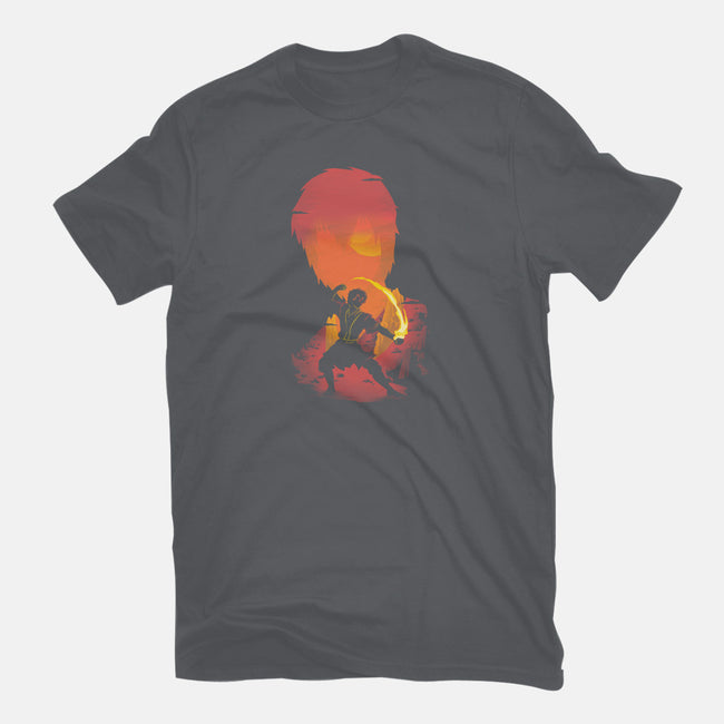 Prince Of Fire-womens fitted tee-Donnie