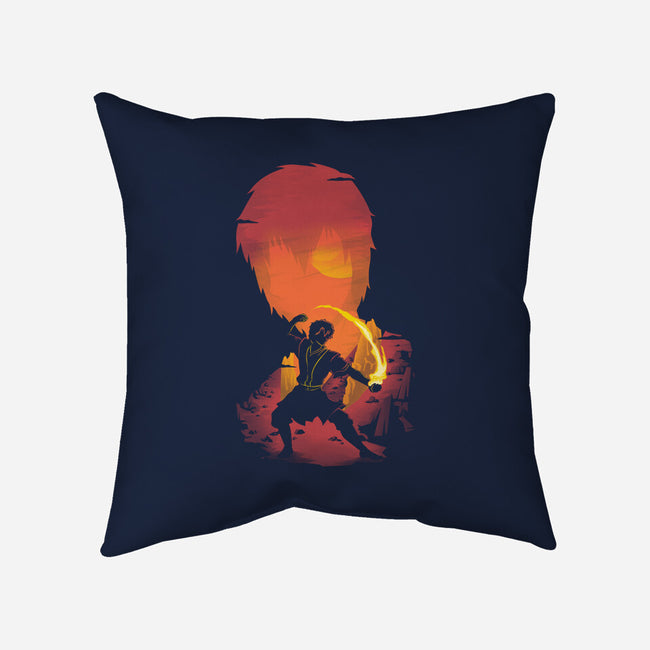 Prince Of Fire-none non-removable cover w insert throw pillow-Donnie