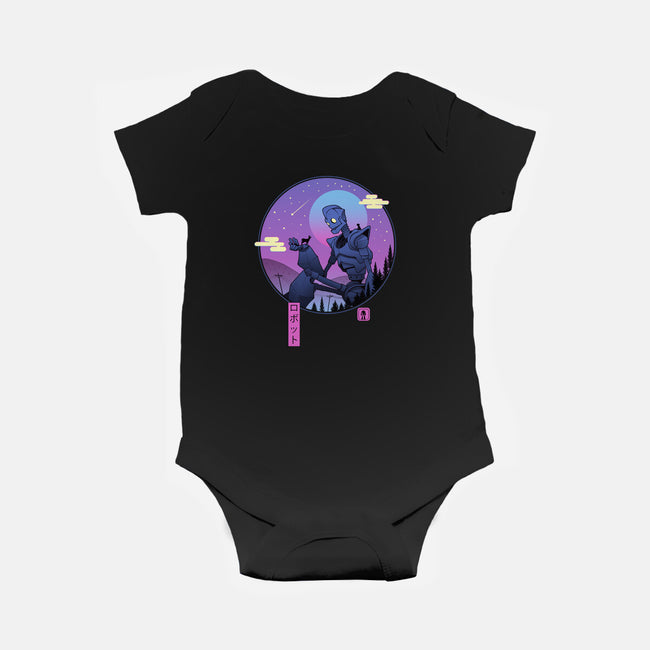 The Gentle Robot-baby basic onesie-vp021