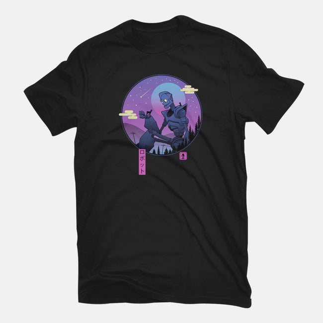 The Gentle Robot-womens fitted tee-vp021