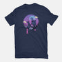 The Gentle Robot-womens fitted tee-vp021