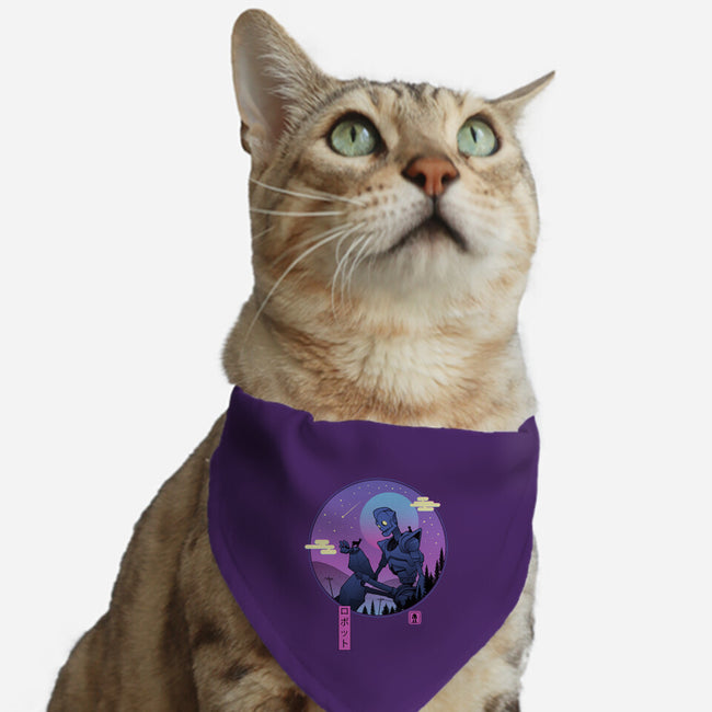 The Gentle Robot-cat adjustable pet collar-vp021