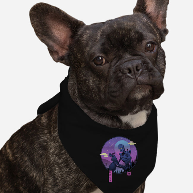 The Gentle Robot-dog bandana pet collar-vp021