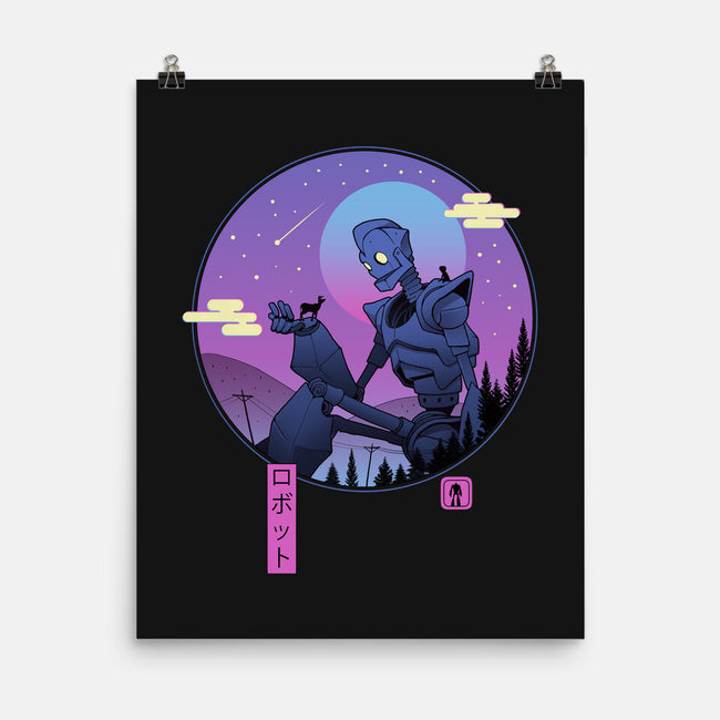 The Gentle Robot-none matte poster-vp021