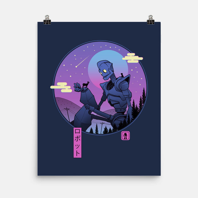 The Gentle Robot-none matte poster-vp021