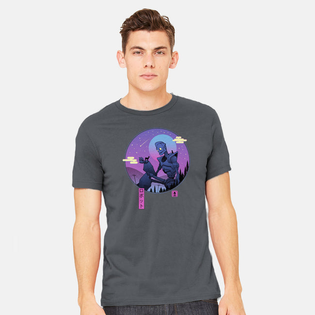The Gentle Robot-mens heavyweight tee-vp021