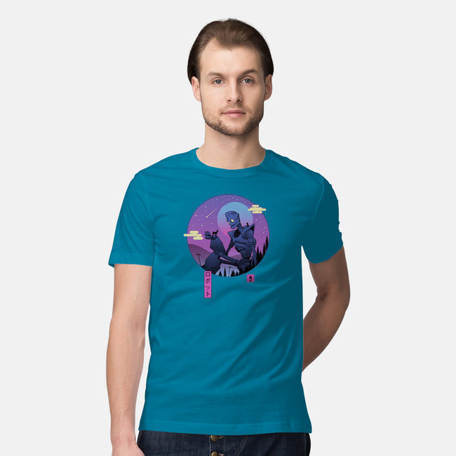 The Gentle Robot-mens premium tee-vp021