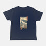 Jurassic Ukiyo-e 2-baby basic tee-vp021