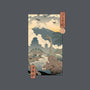 Jurassic Ukiyo-e 2-mens heavyweight tee-vp021