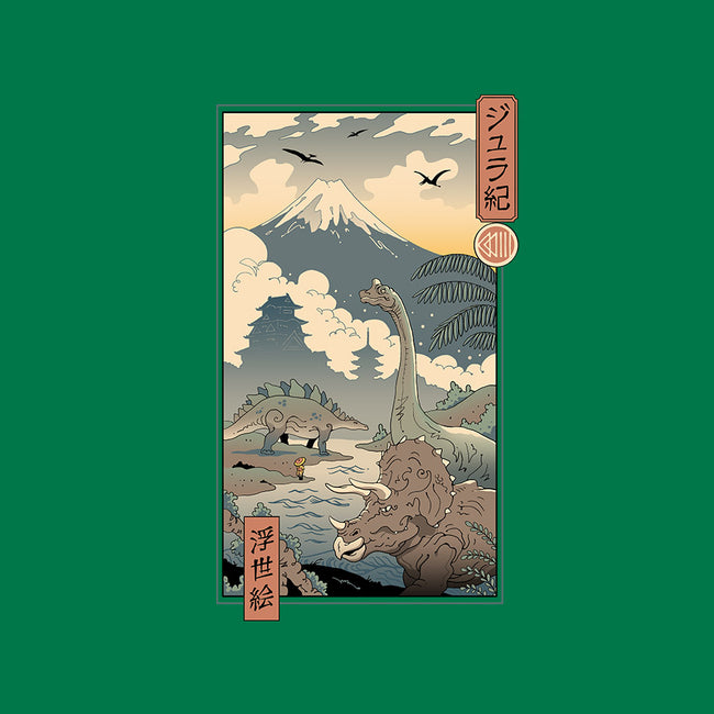 Jurassic Ukiyo-e 2-mens basic tee-vp021