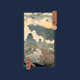 Jurassic Ukiyo-e 2-none drawstring bag-vp021