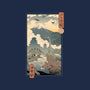 Jurassic Ukiyo-e 2-none beach towel-vp021