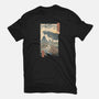 Jurassic Ukiyo-e 2-mens premium tee-vp021