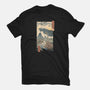 Jurassic Ukiyo-e 2-mens long sleeved tee-vp021