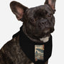 Jurassic Ukiyo-e 2-dog bandana pet collar-vp021