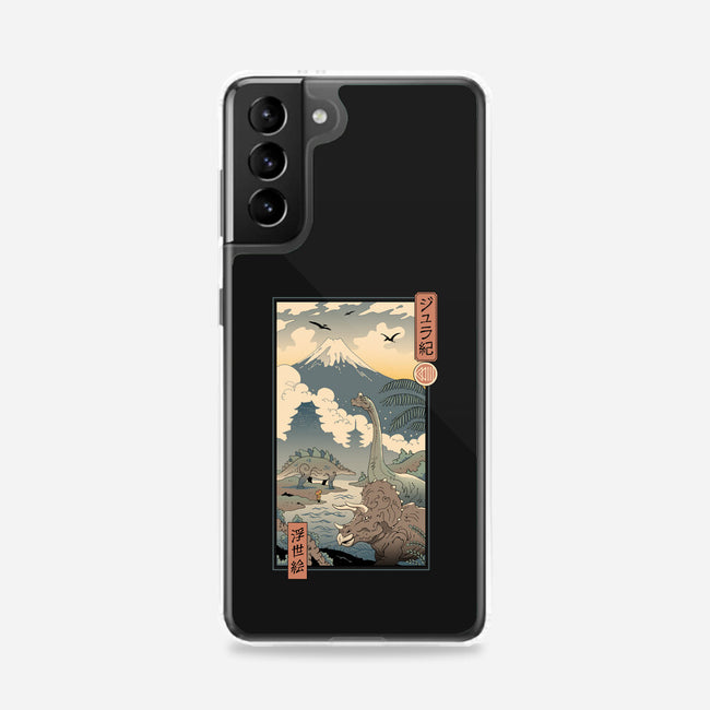 Jurassic Ukiyo-e 2-samsung snap phone case-vp021