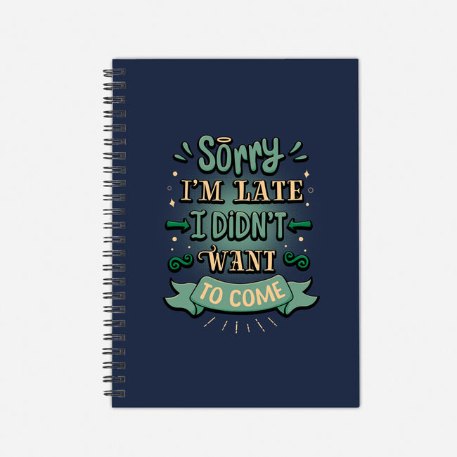 Sorry I'm Late-none dot grid notebook-retrodivision
