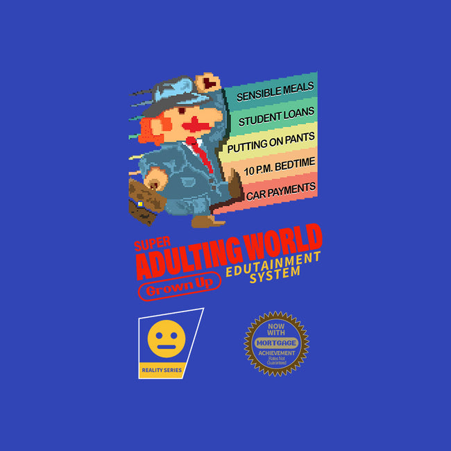 Super Adulting World-womens basic tee-ACraigL