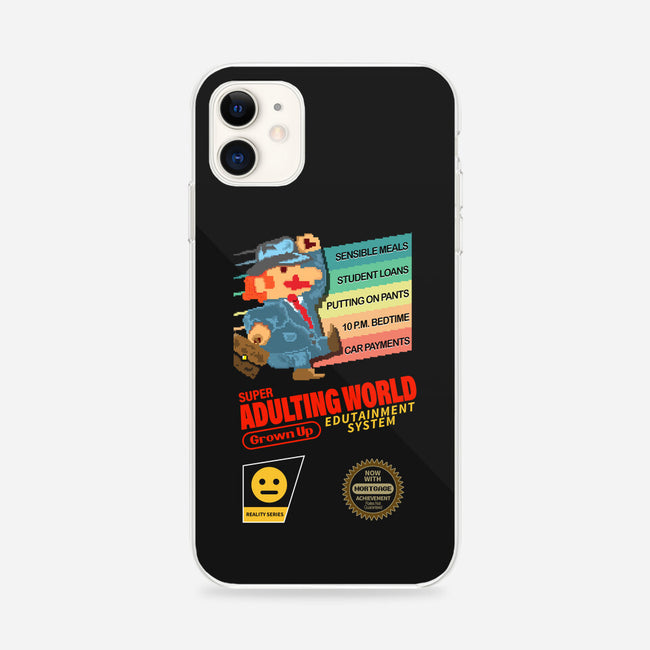 Super Adulting World-iphone snap phone case-ACraigL