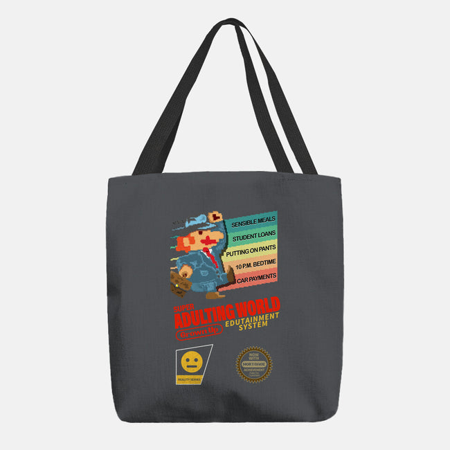 Super Adulting World-none basic tote-ACraigL