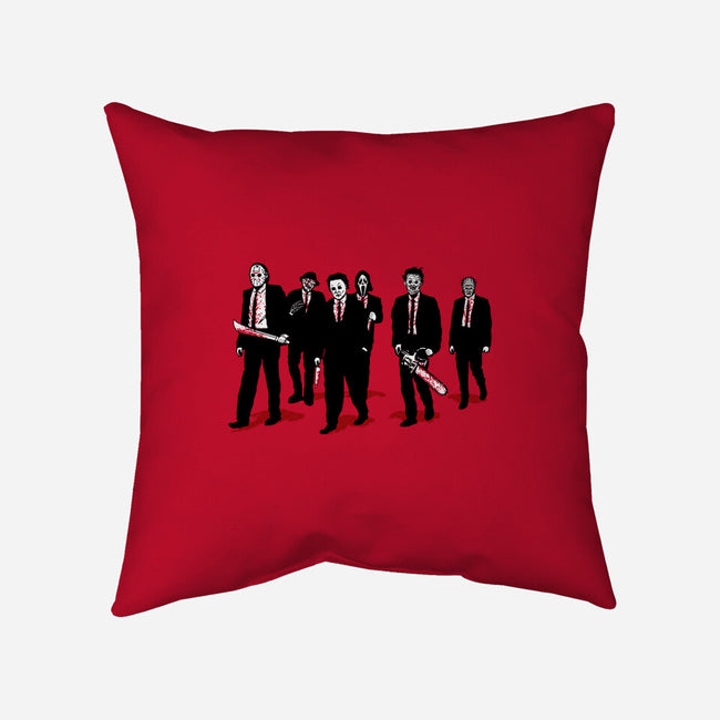 Reservoir Killers-none removable cover throw pillow-dalethesk8er