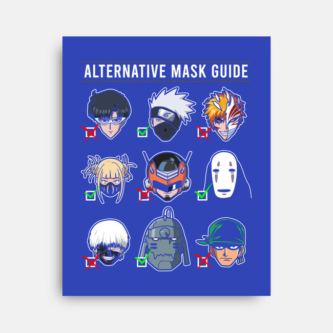 The Alternative Mask Guide-none stretched canvas-CoD Designs