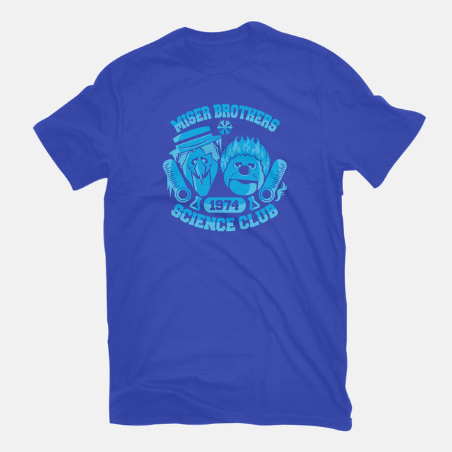 Miser Brothers Science Club-womens fitted tee-jrberger