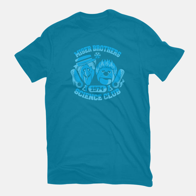 Miser Brothers Science Club-womens fitted tee-jrberger