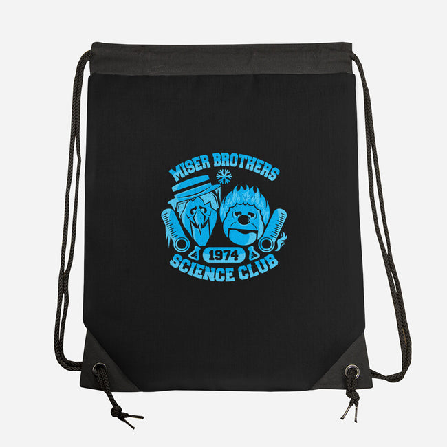 Miser Brothers Science Club-none drawstring bag-jrberger